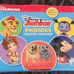 Brand New Disney Junior Phonics Reading Program Box Set
