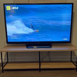 65’ LG Plasma TV w/ Firestick Remote & TV Mount 