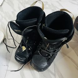 Szie 8 Snowboard Boot and Ski Boots 