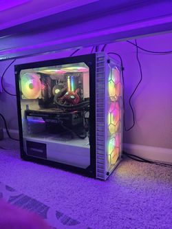 Custom Gaming PC – RTX 3060 Ti, ARGB, Liquid Cooled