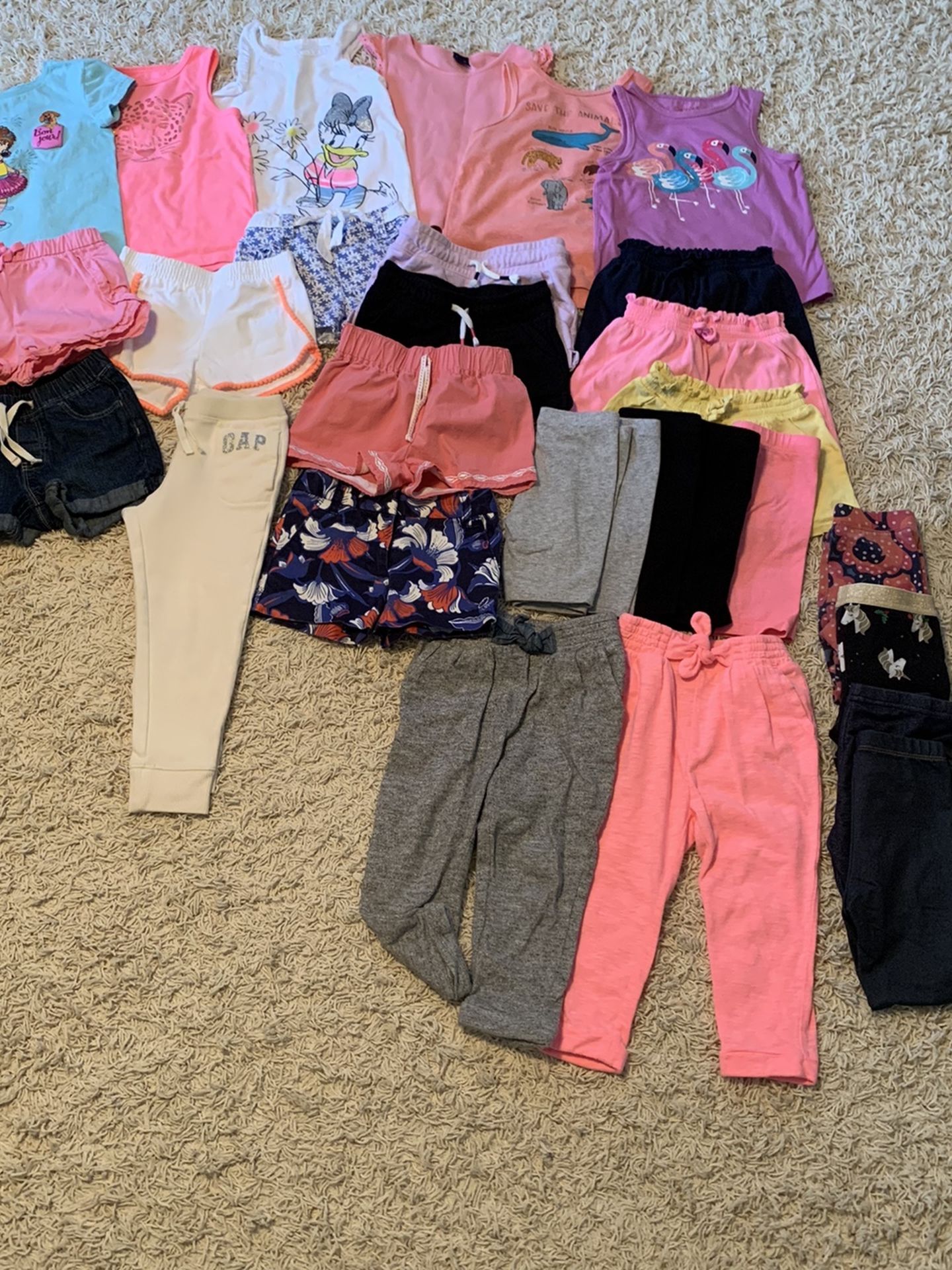 Girls 4T Tank Tops, Shorts, Pants, & Leggings