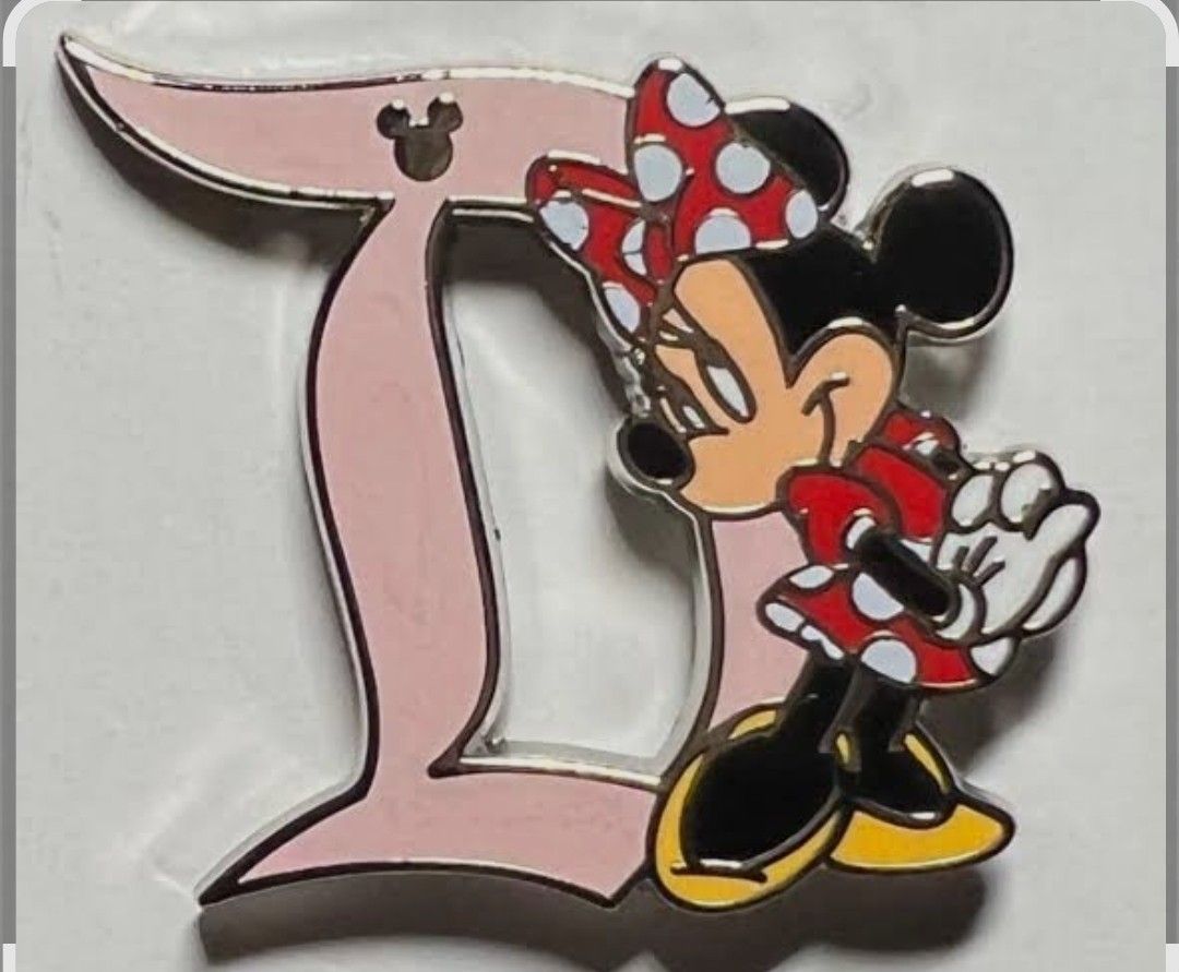 ISO Hidden Mickey Minnie Mouse D Pin