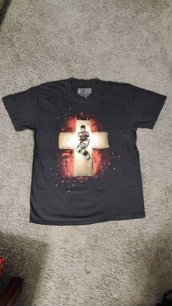 Authentic Demi Lovato "Holy Fvck" 2022 Tour Merch "Cross Bed" Graphic T-Shirt - Unisex Large