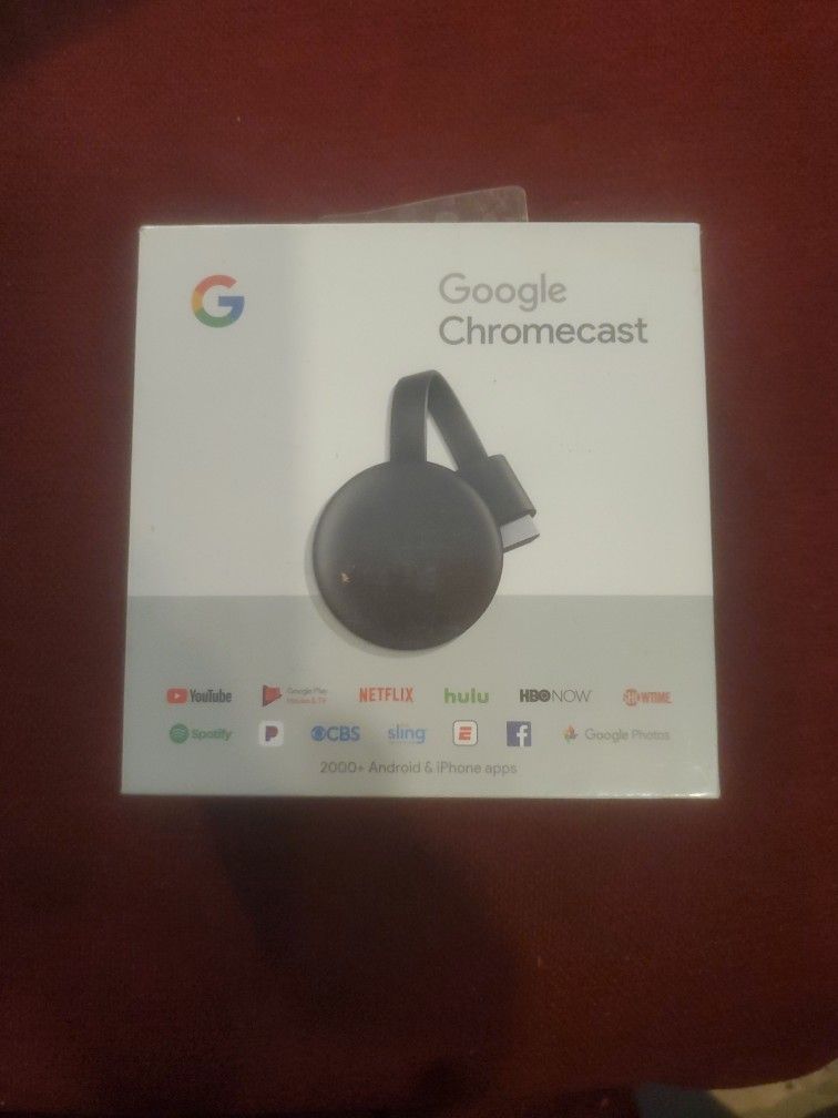 Google Chromecast Sealed Box