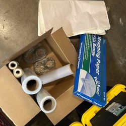 Leftover Moving Supplies
