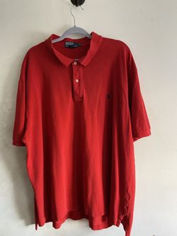 Ralph Lauren red polo shirt, size 3X