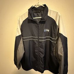 Dunbrooke Sports Illustrated Seattle Seahawks windbreaker jacket adult / mens L