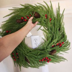 Norfolk pine wreath
