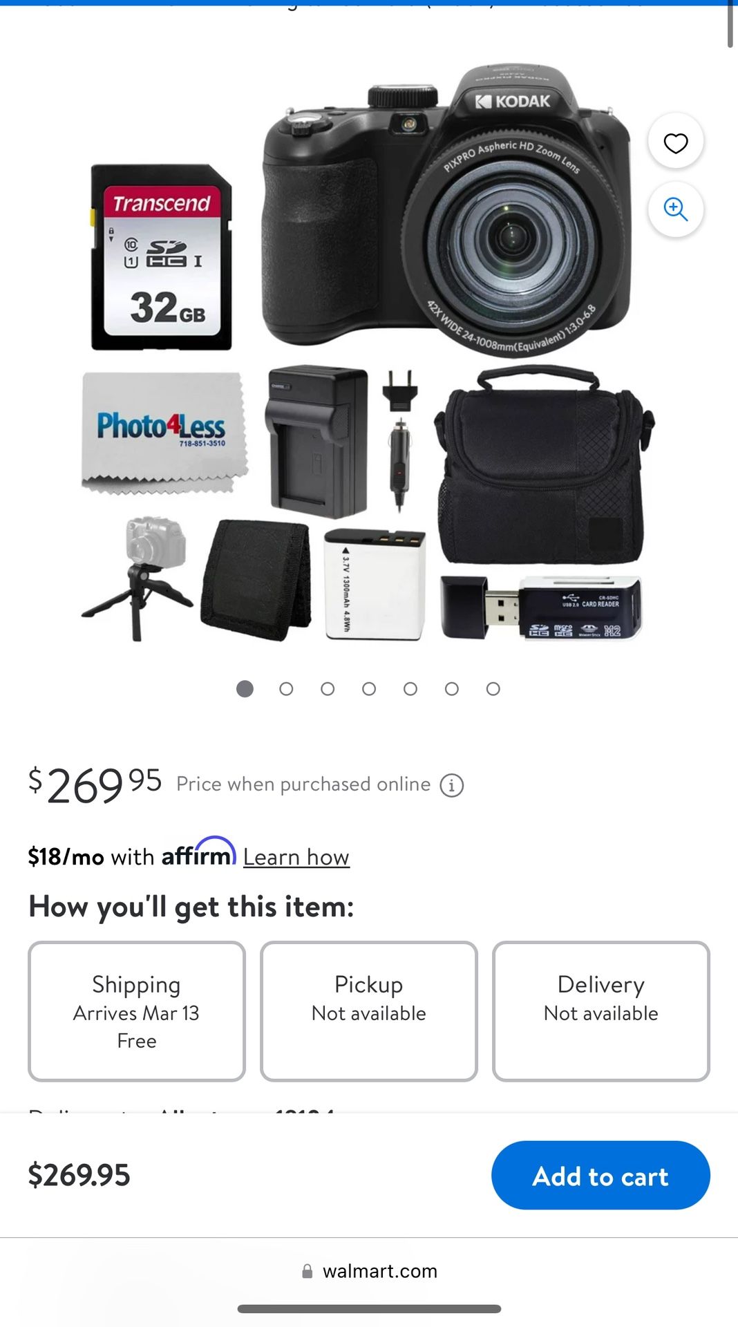 Kodak PIXPRO AZ425