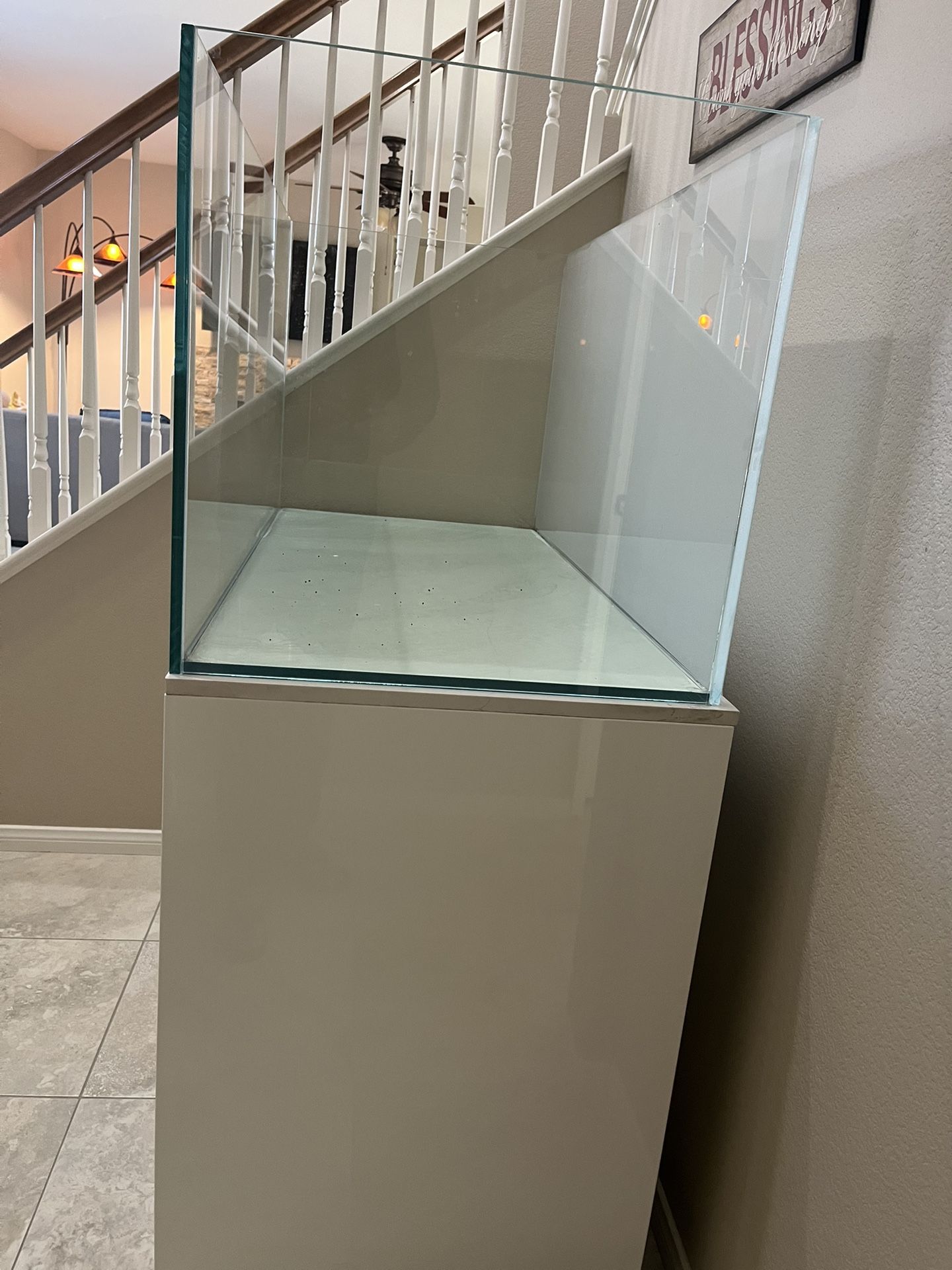 120 Rimless Fish Tank As Good As New. Never Used