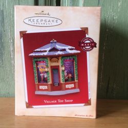 Hallmark Keepsake, Village Toy Shop Ornament