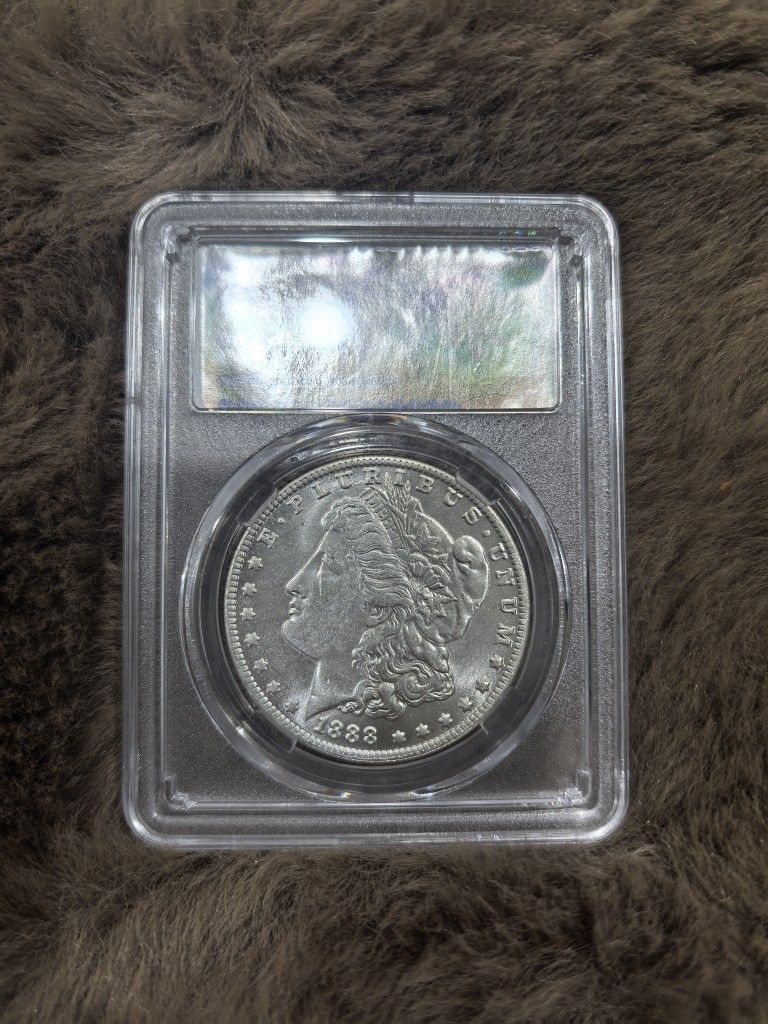 1888 CC Morgan Silver Dollar is rare in the market