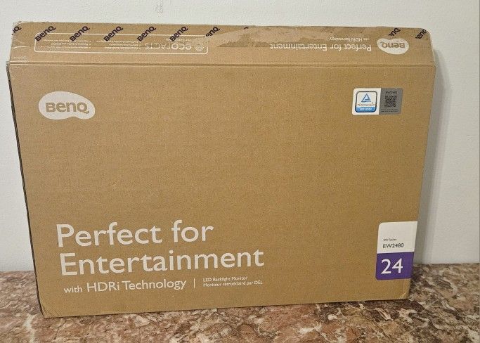 Computer Monitor EV2480 LED Backlight Monitor -Open Box $60