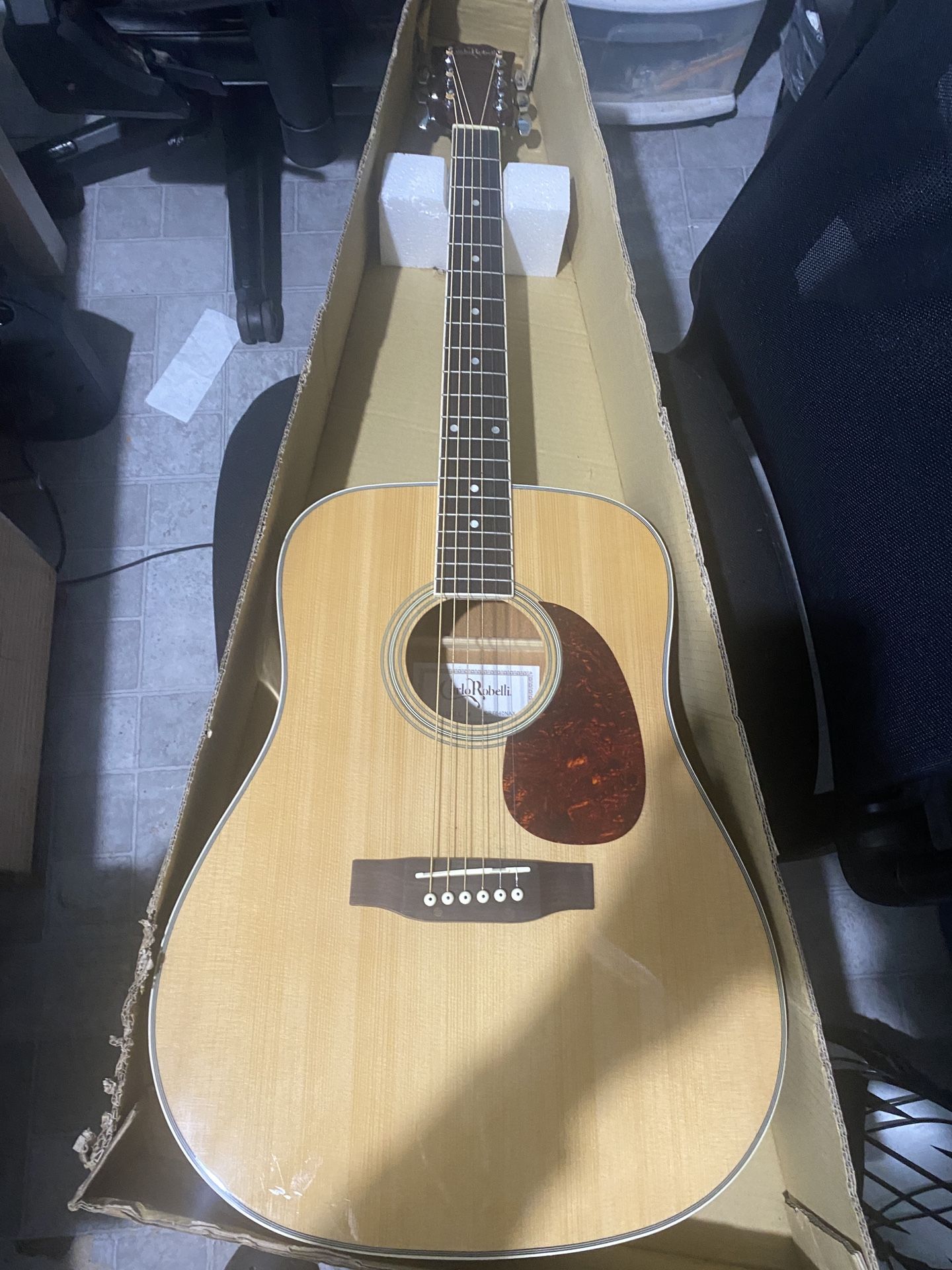 Carlo Robelli acoustic guitar