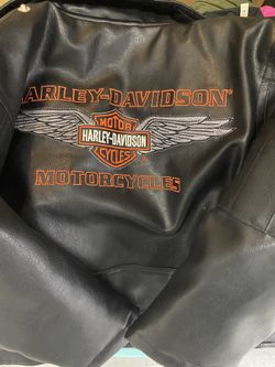 Boys Harley Davidson jacket $15 size 6 in boys
