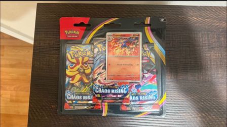 Pokemon Chaos Rising 3-Pack Blister