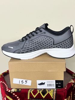 G WEST, size 11, grey and white shoes