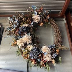 Extra Large Wreath Spring Decor Baby Reveal Shower Decorations Indoor Outdoor Farmhouse