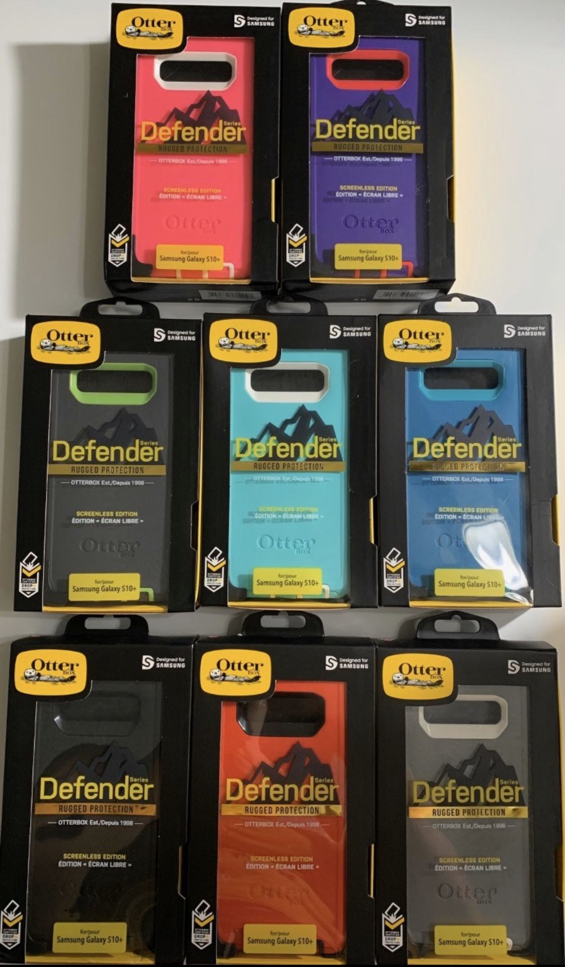 Case Otterbox Defender ruged protection for Samsung Galaxy S10+
