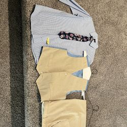 Boys 14R 4pc Suit Set