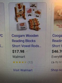 Reading blocks  for toddlers