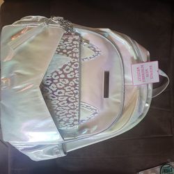 Beautiful opal large backpack with removable wristlet