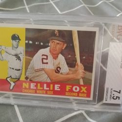 Topps 1960 Nellie Fox BVG 7.5