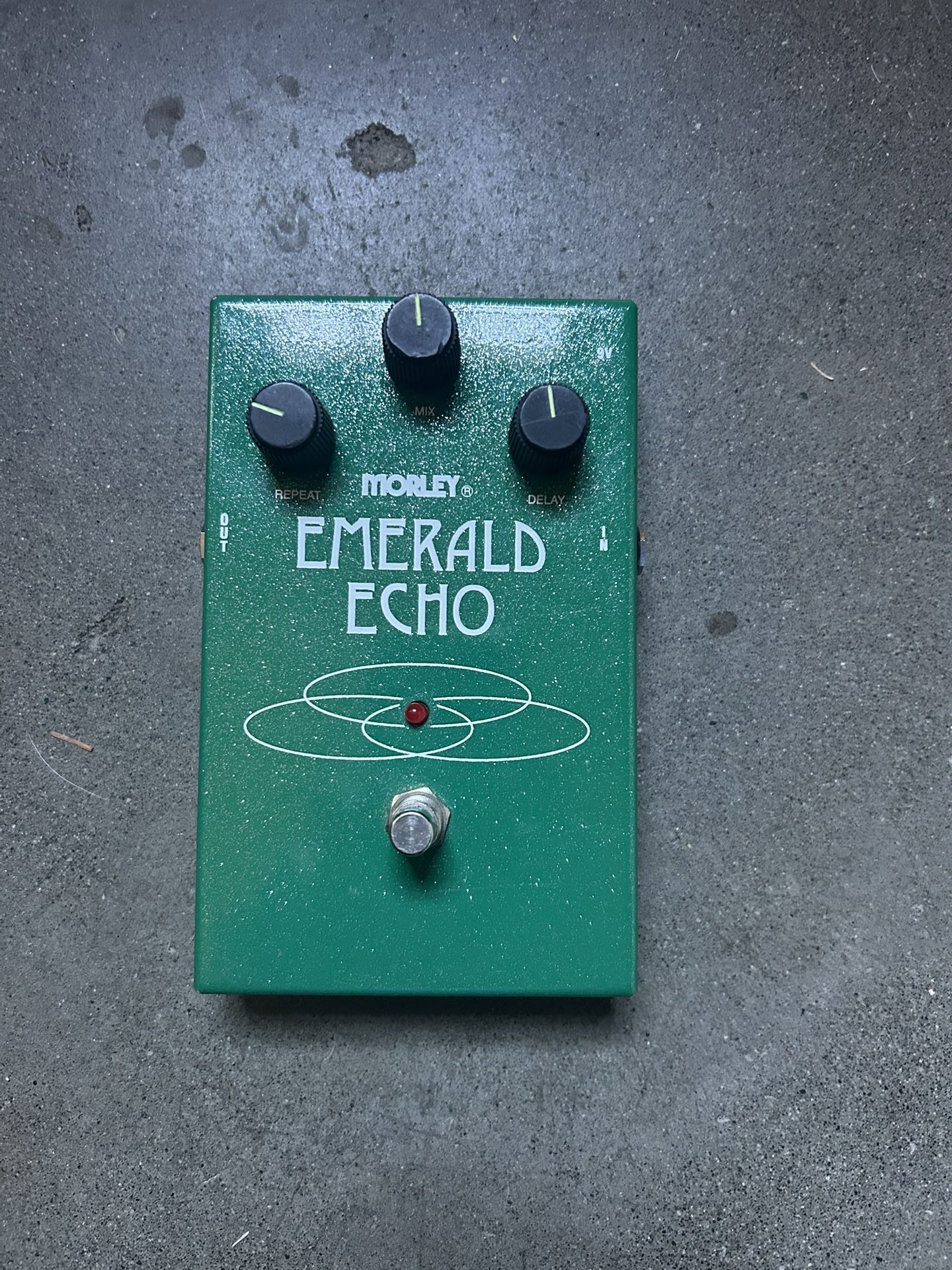 Morley Emerald Echo Guitar Delay Pedal