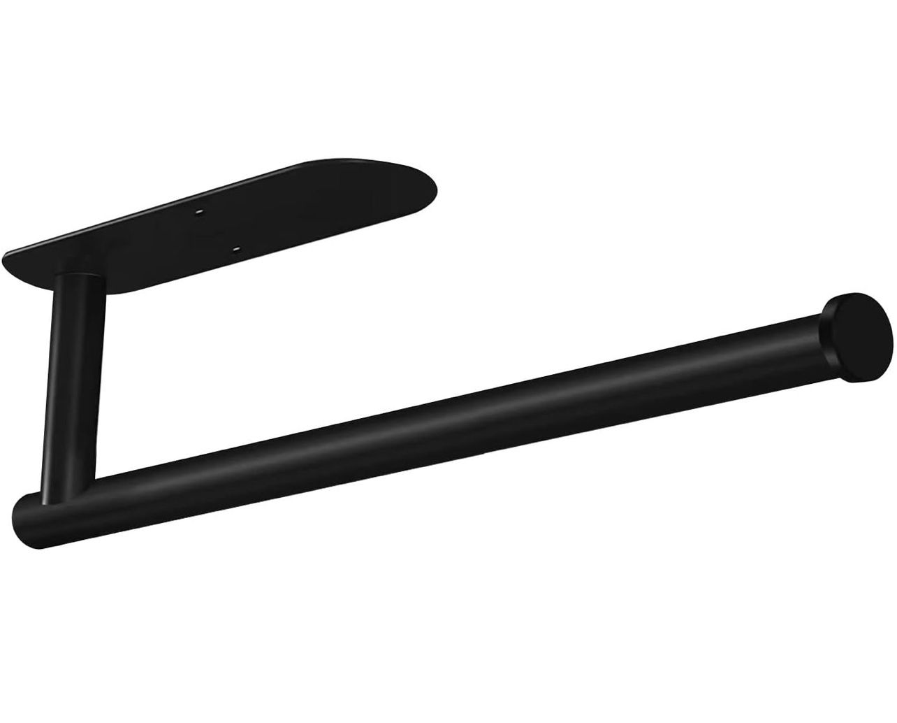 DR CATCH Paper Towel Holders-Blcak,Paper Towels Rolls - for Kitchen,Paper Bulk- Self-Adhesive Under Cabinet,Both Avail