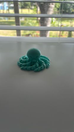 3-d printed octopus