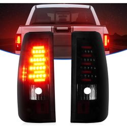 LED Tail Light Fit for Chevy Silverado & for GMC Sierra 1 HD 2003-2006, Silverado Sierra 3-2006, Silverado/Sierra Classic Models 2007,