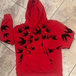 McQ Alexander McQueen Swallow large Hoodie