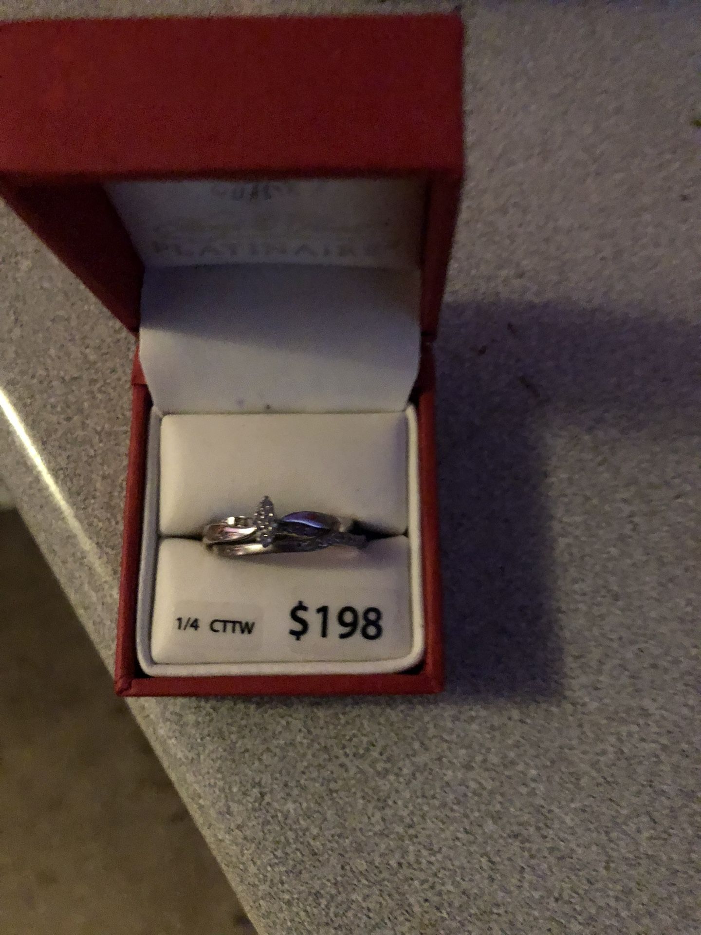 Bridal Set Engagement Ring (OBO) 