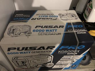 pulsar pro 6000 watt generator