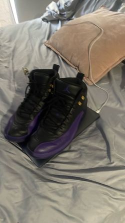 black and purple 12s