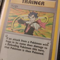Koga (19) - Gym Challenge (G2) Holo Unlimited 