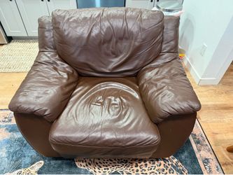 Leather Sofa/Loveseat