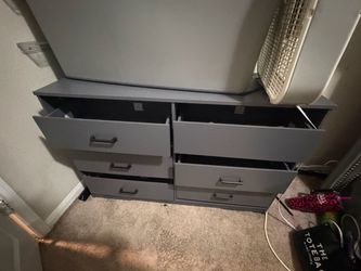 Gray dresser