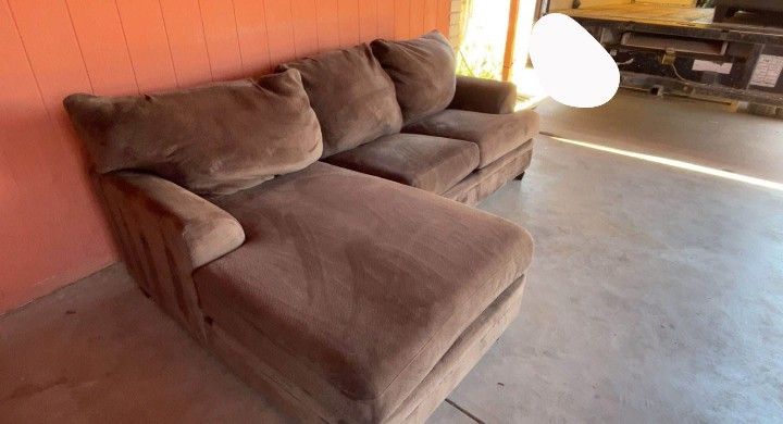 Extra Big Size L Sofa With Chaise