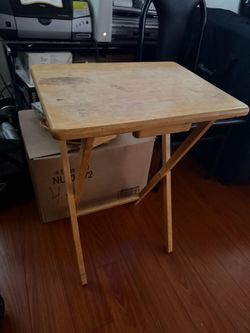 Small folding table