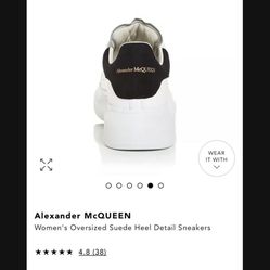 Alexander McQueen Sneakers Shoes Brand New 