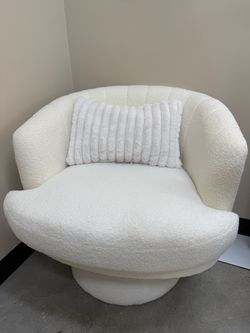 White Criss Cross Chair