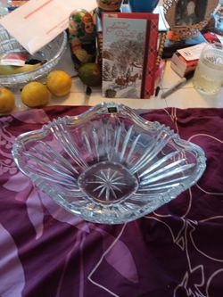 Vintage Crystal fruit bowl