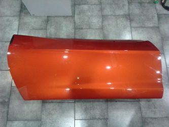05-13 Corvette C6 OEM Right RH Passenger Side Door Shell Atomic Orange 3786-S