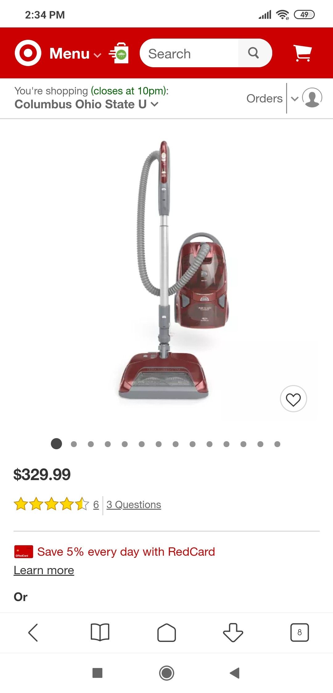 Kenmore vaccum