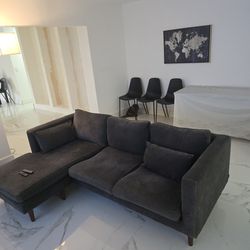 Modern Couch Velvet 