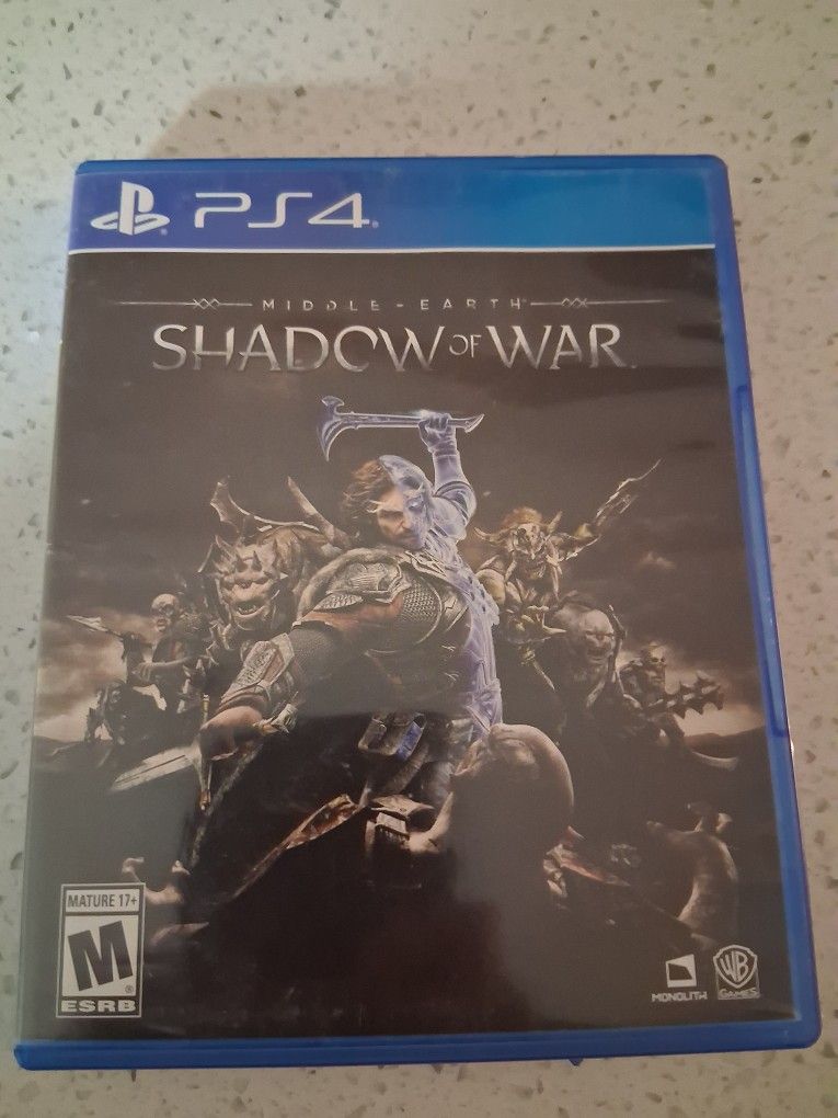 Shadow of War PS4