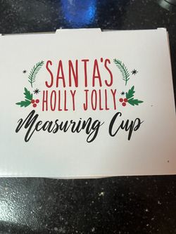 Christmas Measuring Cup