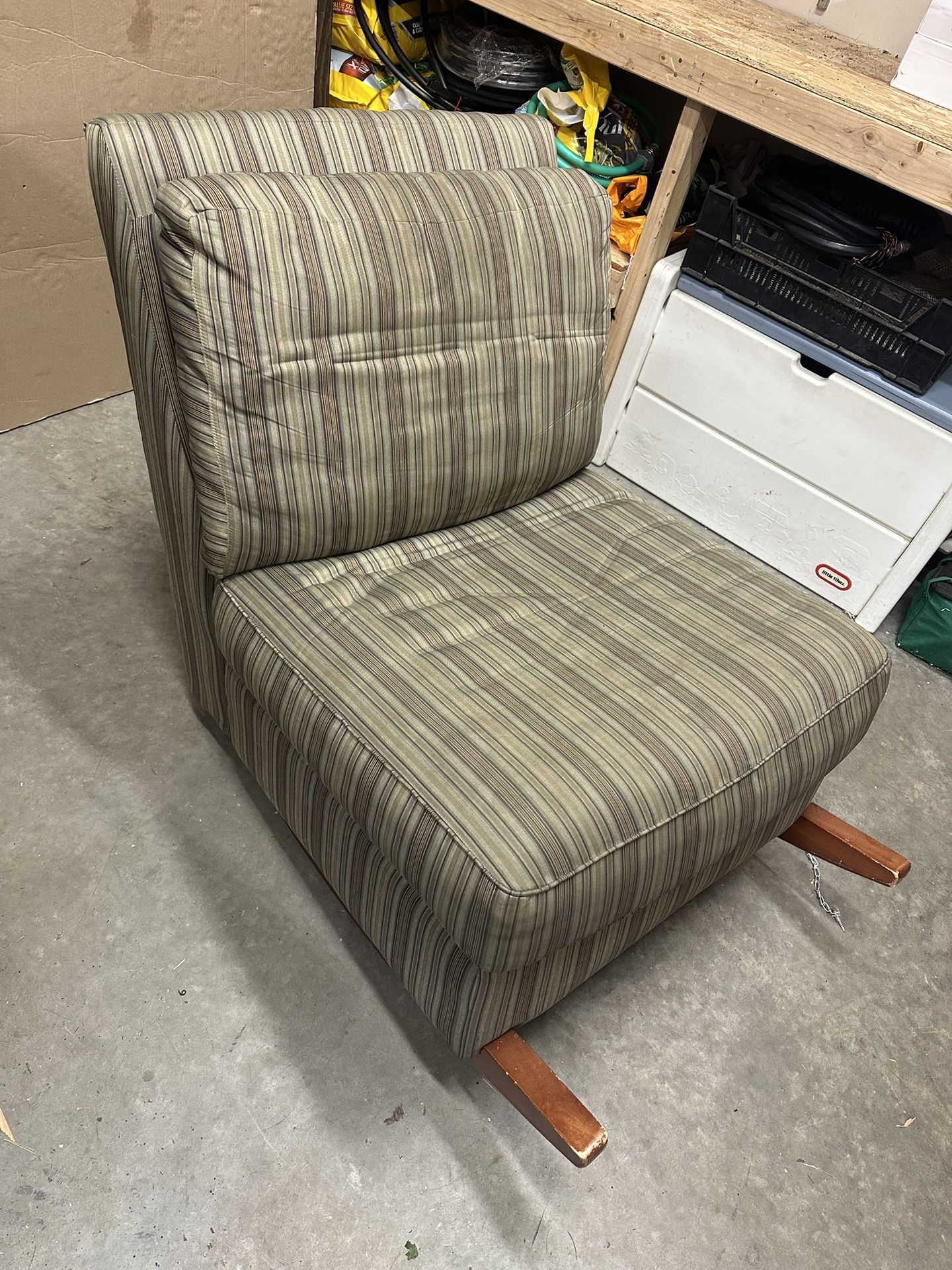 Armless Rocking Chair