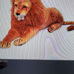 Large Plush Lion Toy